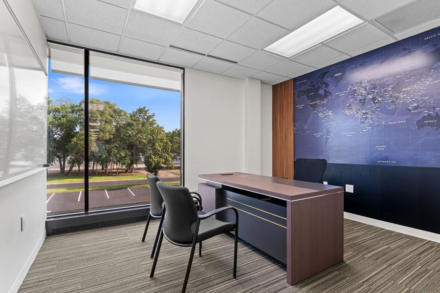 Office Suite — Corner · Map Wall